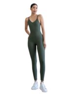 Ολόσωμη, Jumpsuit, Ανόρθωσης, Σύσφιξης, Push-Up, Bodysculpt, Khaki Jumpsuit, Ολόσωμη Χακί