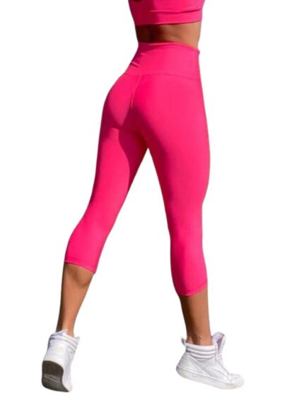 Ψηλόμεσο Capri Push-Up και Σύσφιξης 997 Neon Pink