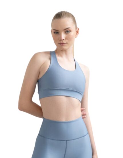 Single Crossed Sport Bra Lismina 220 Water Blue