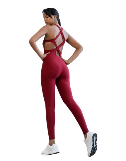 Ολόσωμη, Jumpsuit, Ανόρθωσης, Σύσφιξης, Push-Up, Bodysculpt, Μπορντό Ολόσωμη, Red Wine