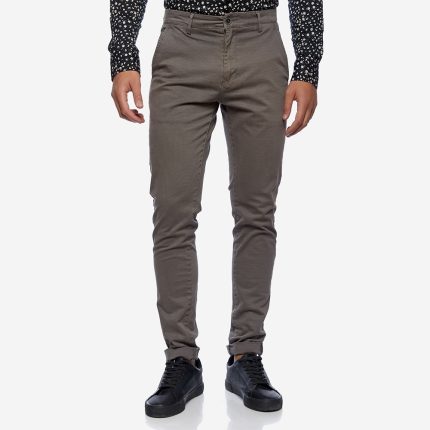 ΠΑΝΤΕΛΟΝΙ CHINO ΑΝΔΡΙΚΟ BROKERS SLIM GREY