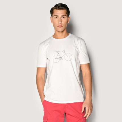 ΑΝΔΡΙΚΟ T-SHIRT CAMARO WHITE BICYCLE